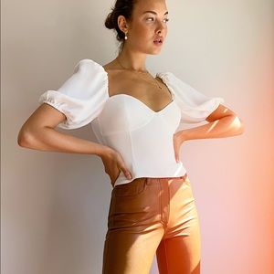 Aritzia Wilfred Novella Blouse - New With Tags